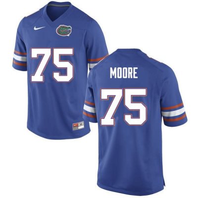 Men's Florida Gators #75 T.J. Moore NCAA Nike Orange Authentic Stitched College Football Jersey OGG0662BT